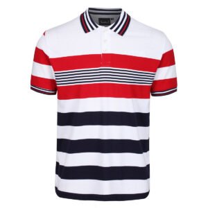 Mens 2 Tone Polo Shirt